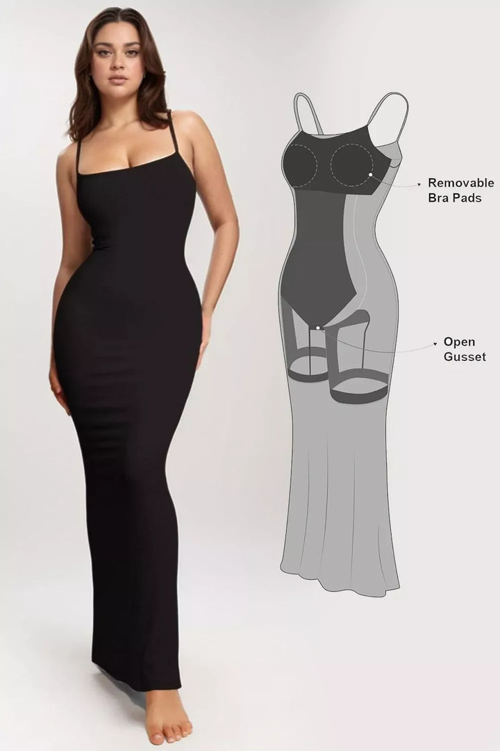 LUCA | Basic Bae Built-In Shapewear Sleeveless Maxi Dress