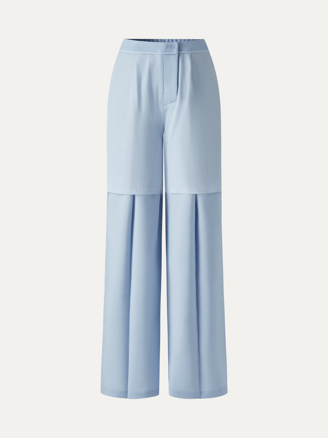 LAUREN | 2Pcs Set Waistcoat with Pockets & Wide Leg Pant