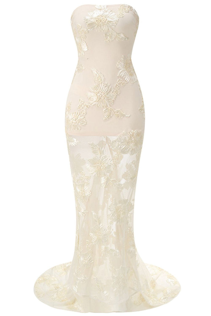 MARINET | Long Dress - Golden Vanilla