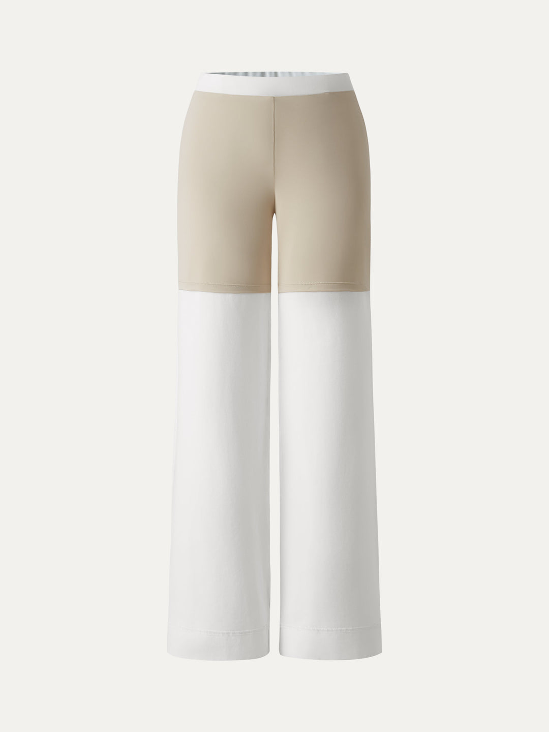 MEGAN | 2Pcs Set Cowl Asymmetrical Tucked Top & Wide Leg Pant with Pockets
