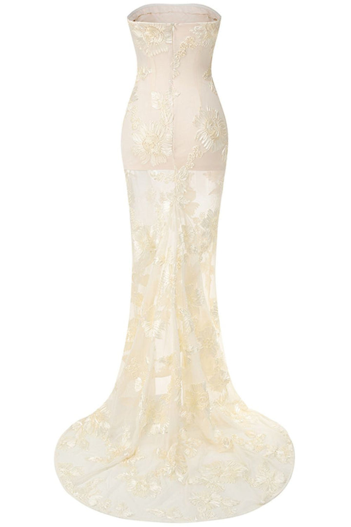 MARINET | Long Dress - Golden Vanilla