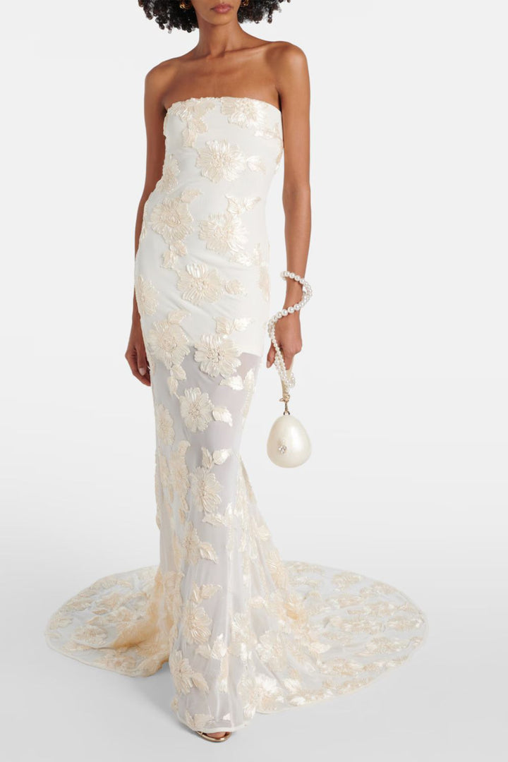 MARINET | Long Dress - Golden Vanilla