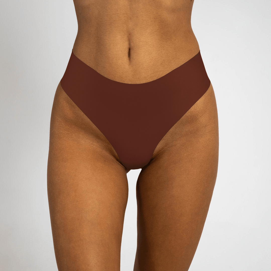 NATASHA | Invisible Camel Toe Thong High Rise