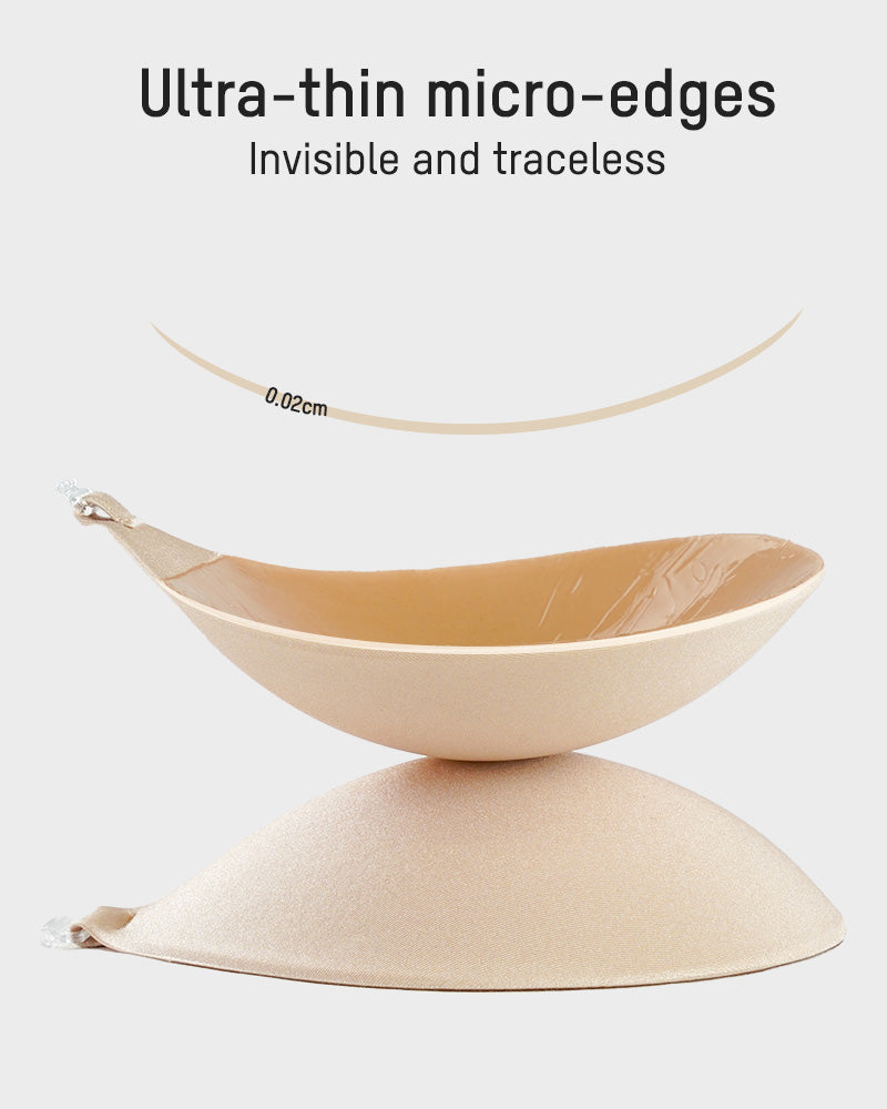 ERIKA | Front Closure Adhesive Invisible Push-Up Bra(2 Pairs)