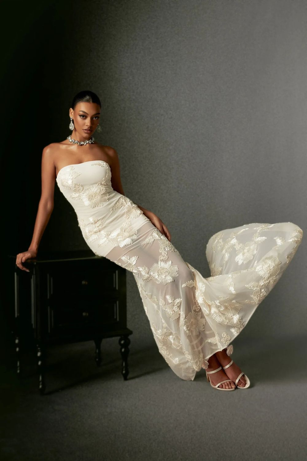 MARINET | Long Dress - Golden Vanilla