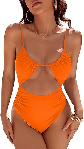 EVA | Cut-Out Tummy Control One Piece Swimsuit