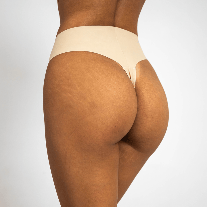 NATASHA | Invisible Camel Toe Thong High Rise