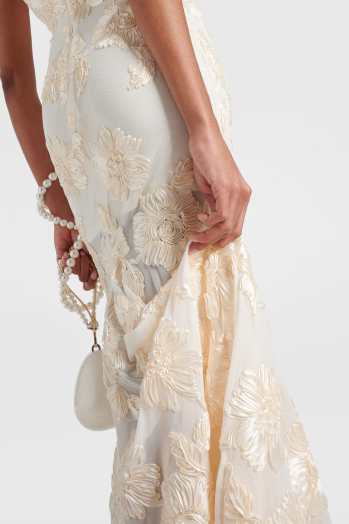 MARINET | Long Dress - Golden Vanilla