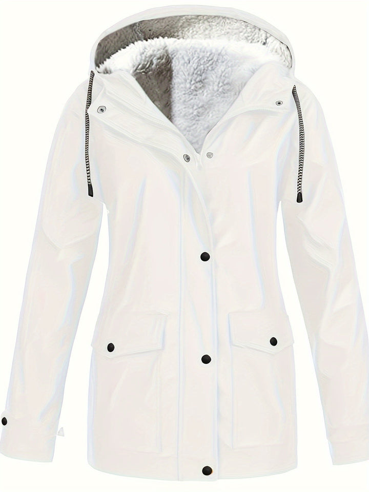 IZARA | Warm-Lined & Water-Resistant Hooded Parka Jacket