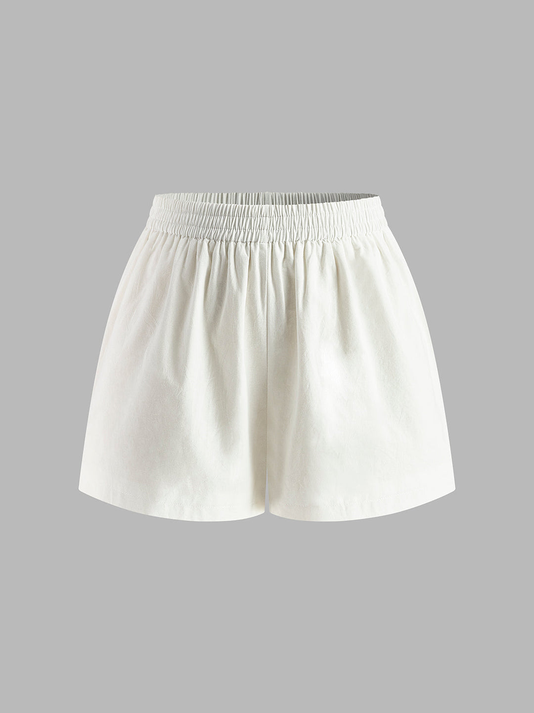 ILIRA | Cotton & Linen Backless Halter Top With Shorts Set