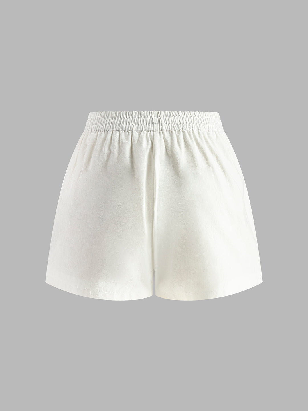 ILIRA | Cotton & Linen Backless Halter Top With Shorts Set