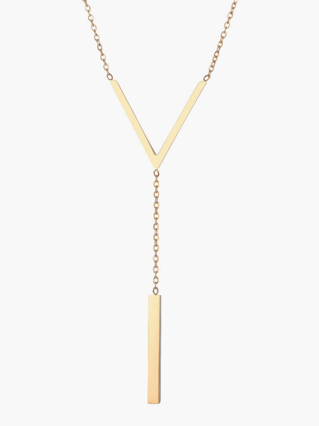 IRIS | Geometric Pendant Chain Necklace