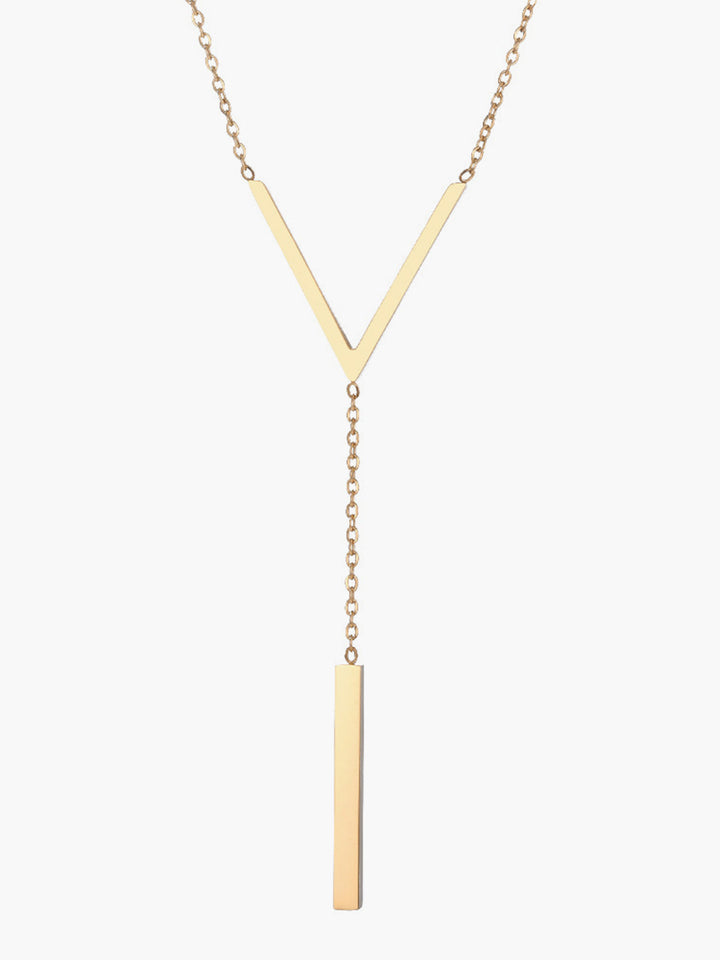 IRIS | Geometric Pendant Chain Necklace
