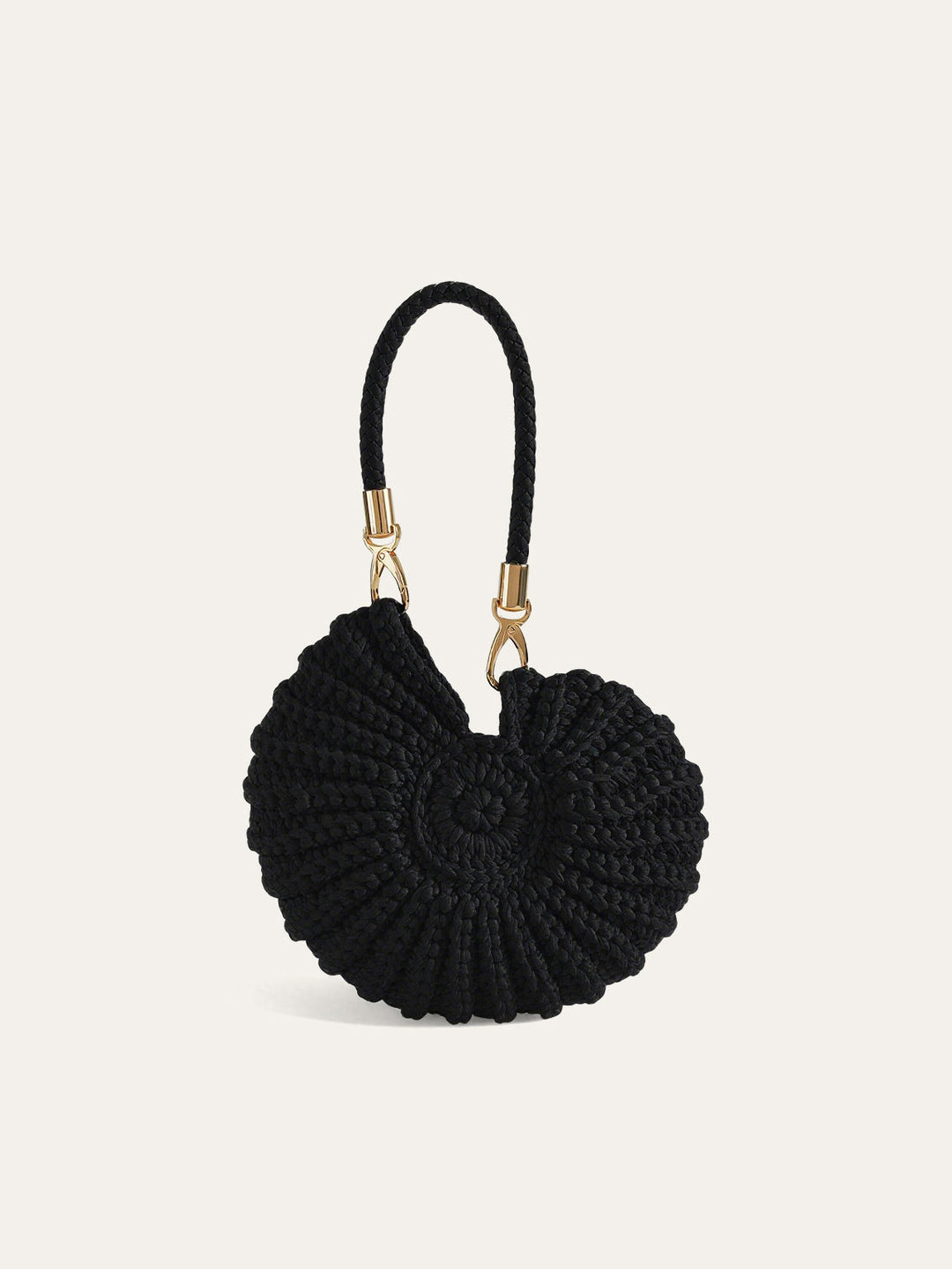 SCARLETT | Crocheted Conch-Shaped Handbag