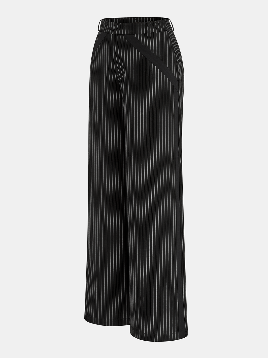 ABBY | Pinstripe Halter Top & Wide Leg Pants Set