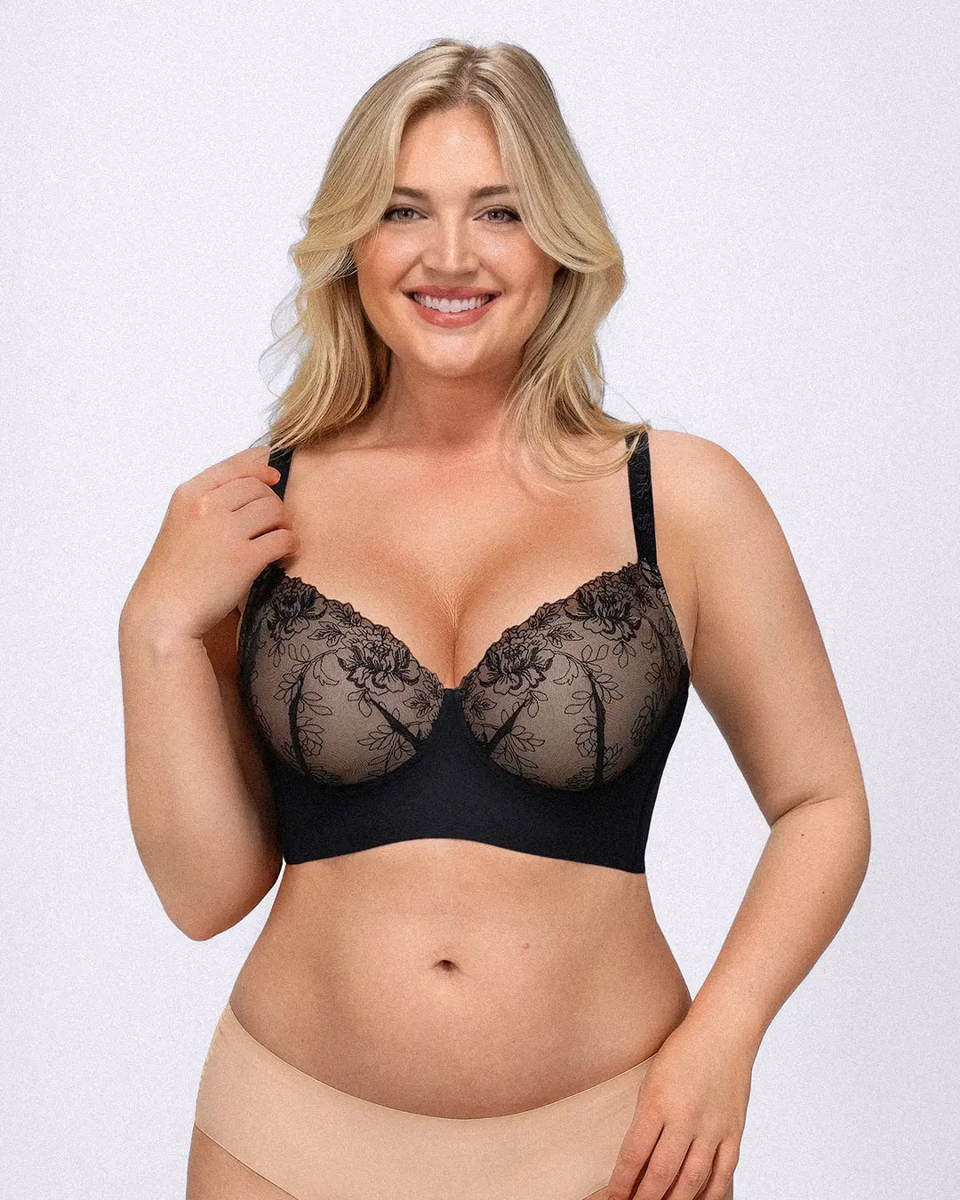 TAMARA | Bare Essentials™ AirSlim® Back Smoothing Lace Underwire Bra