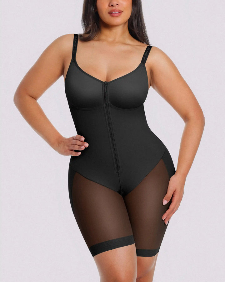 KLARA | Bare Essentials™ AirSlim® Hourglass Full Body Mid Thigh Bodysuit