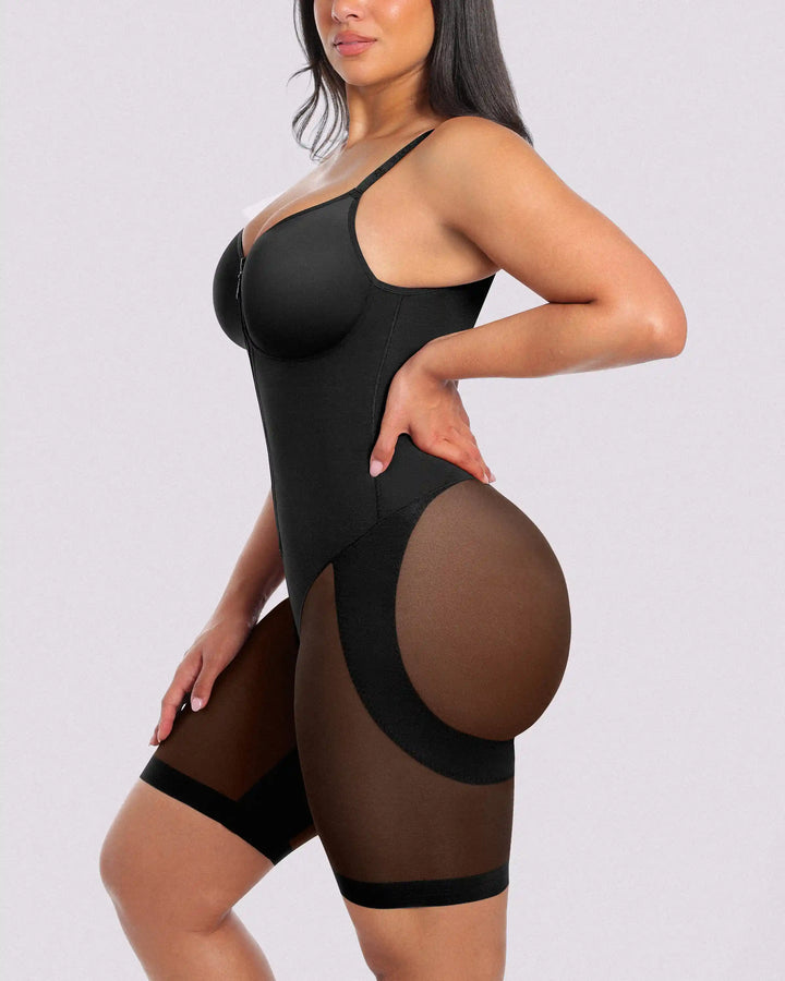 KLARA | Bare Essentials™ AirSlim® Hourglass Full Body Mid Thigh Bodysuit
