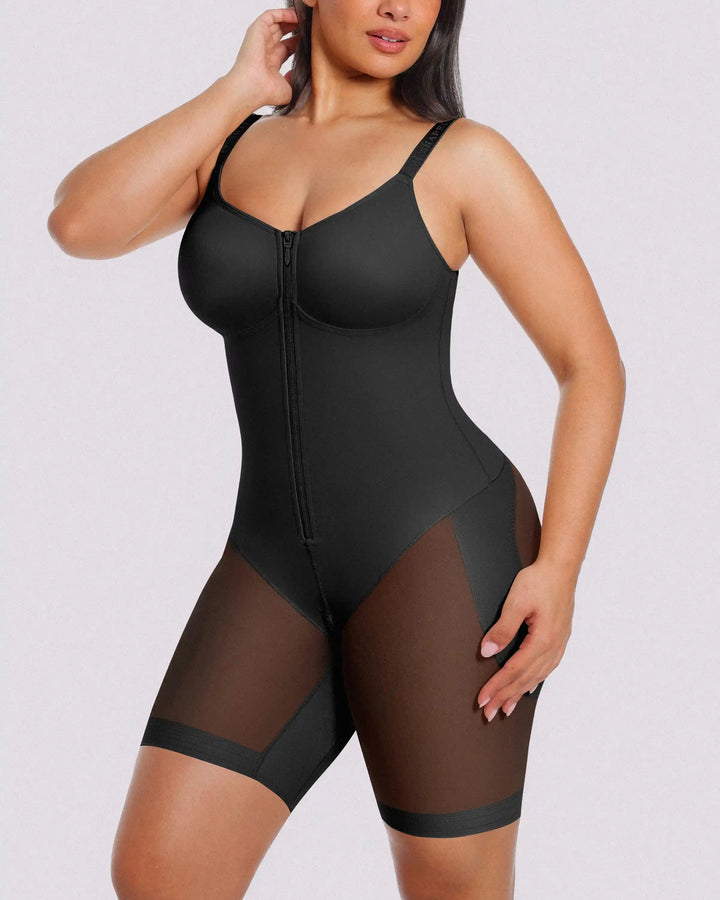 KLARA | Bare Essentials™ AirSlim® Hourglass Full Body Mid Thigh Bodysuit