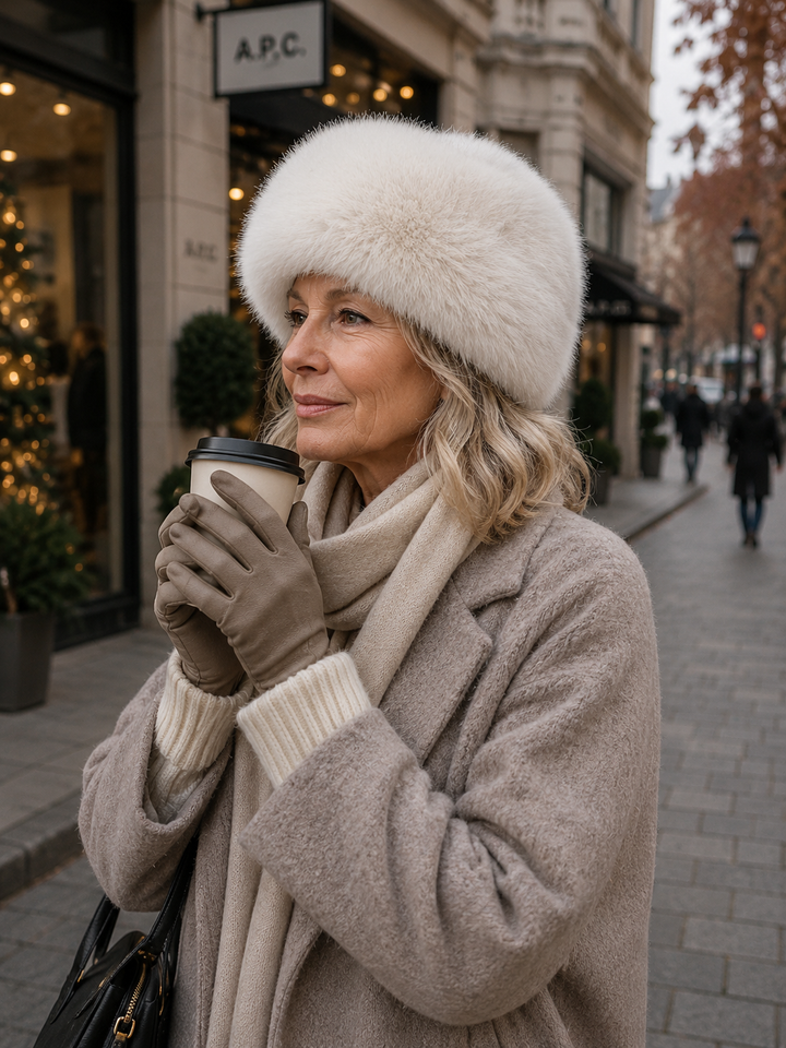 EVERLY | Luxe Faux Fur Hat