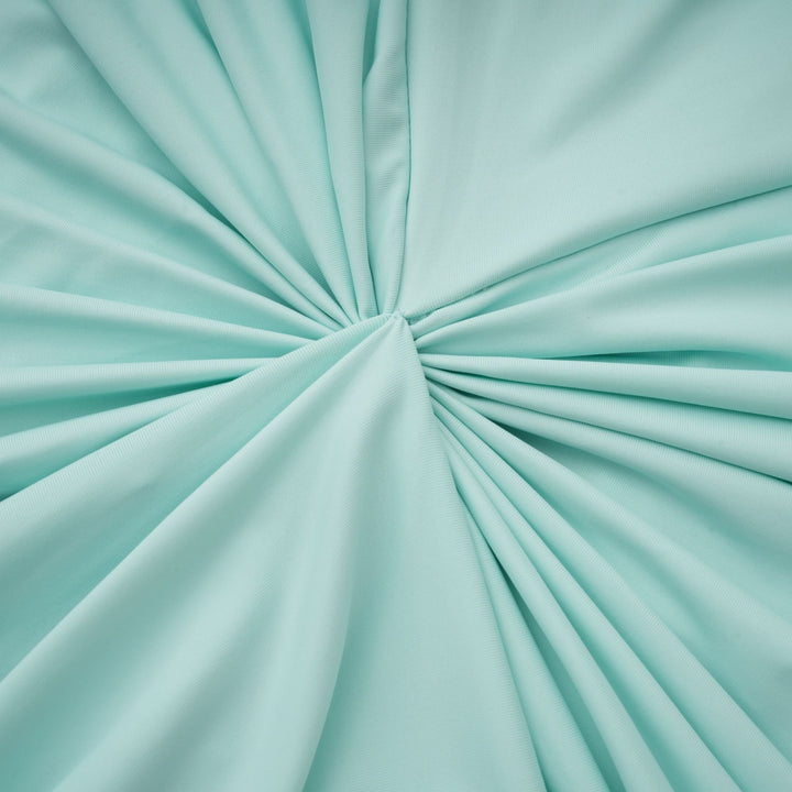 LUNA | Green Asymmetrical Gathered Maxi Dress
