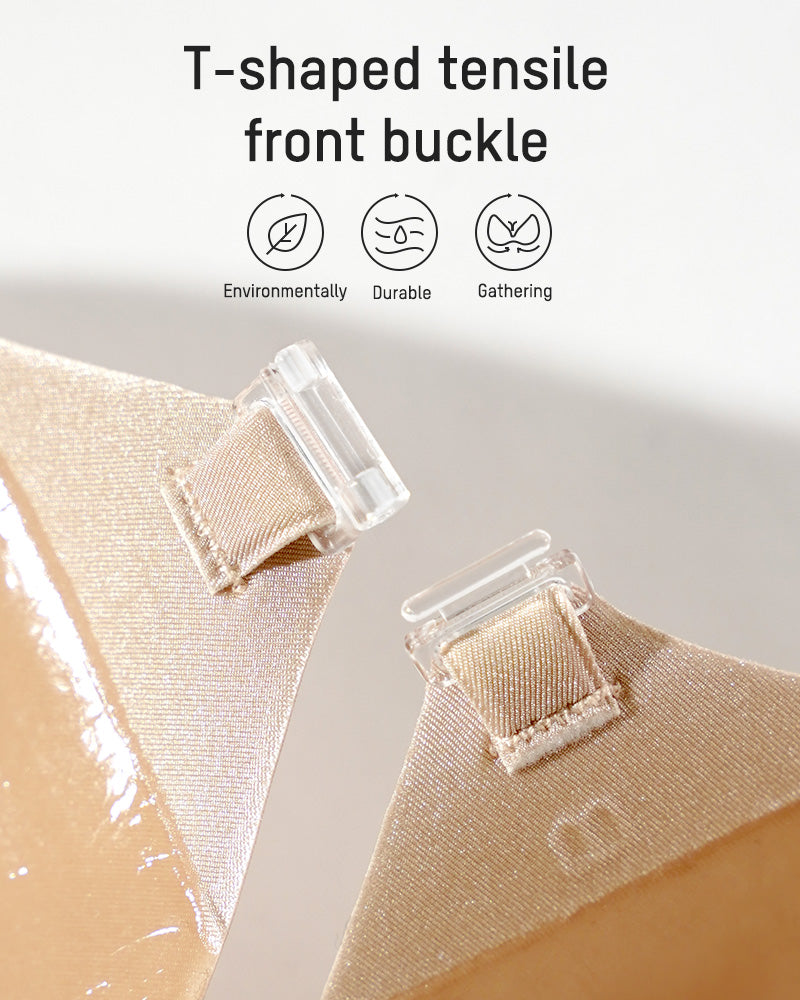 ERIKA | Front Closure Adhesive Invisible Push-Up Bra(2 Pairs)