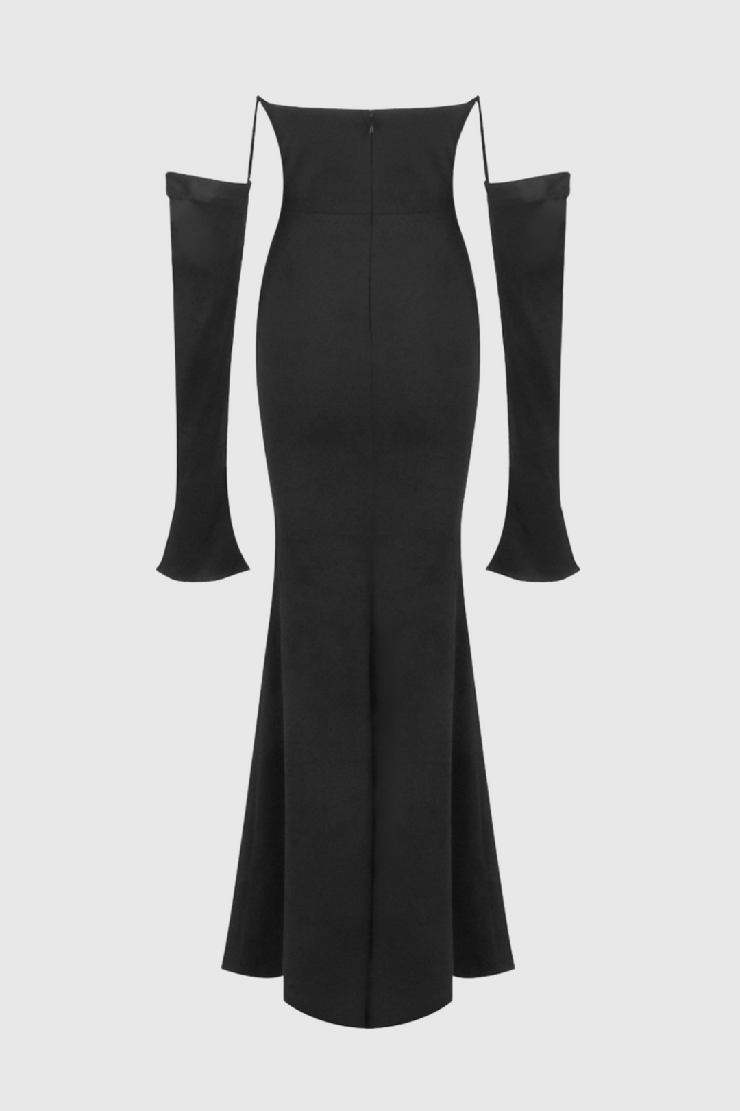 JOLIEN | Heega Off Shoulder Corset Maxi Dress - Black