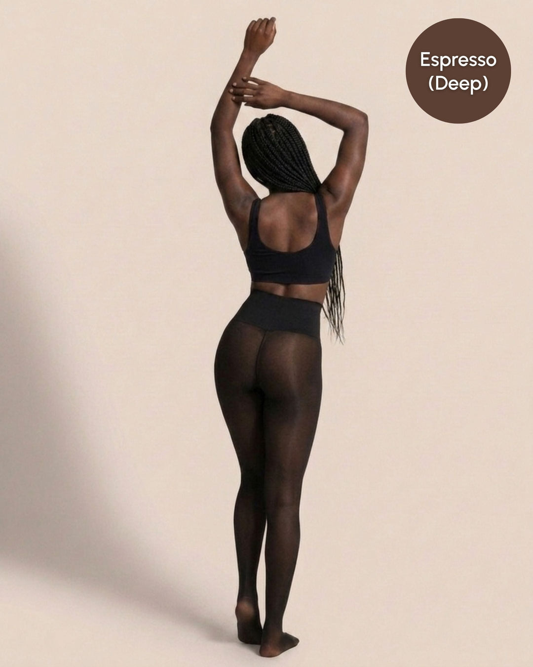 NARIN | Sheer Illusion Fleece-Lined Tights