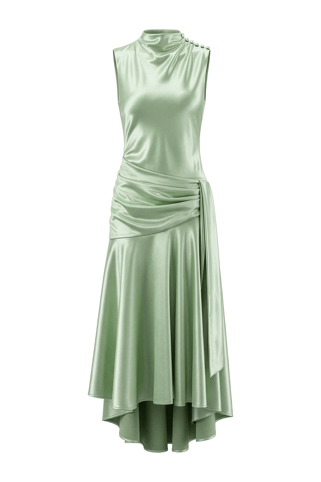 JENNIFER | V-Neck Midi Dress