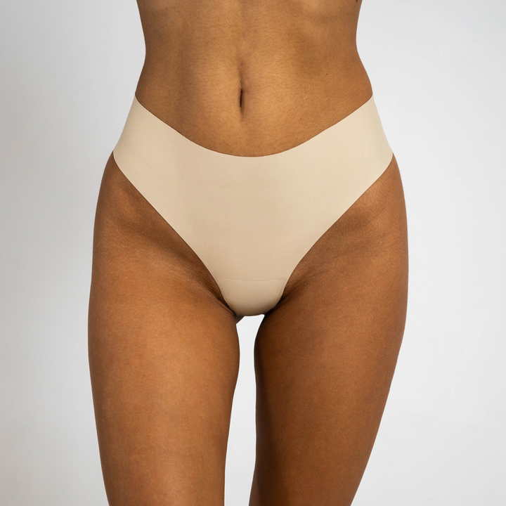 NATASHA | Invisible Camel Toe Thong High Rise