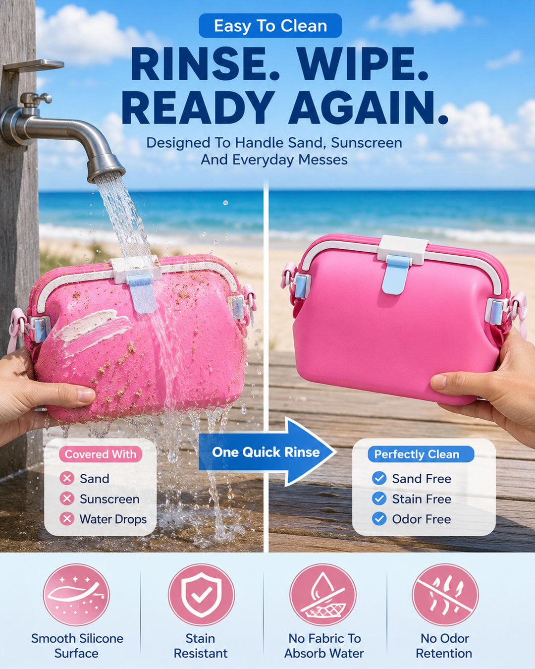JANI | Waterproof Beach Tote