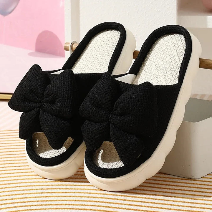 NOYA | Bow Slippers