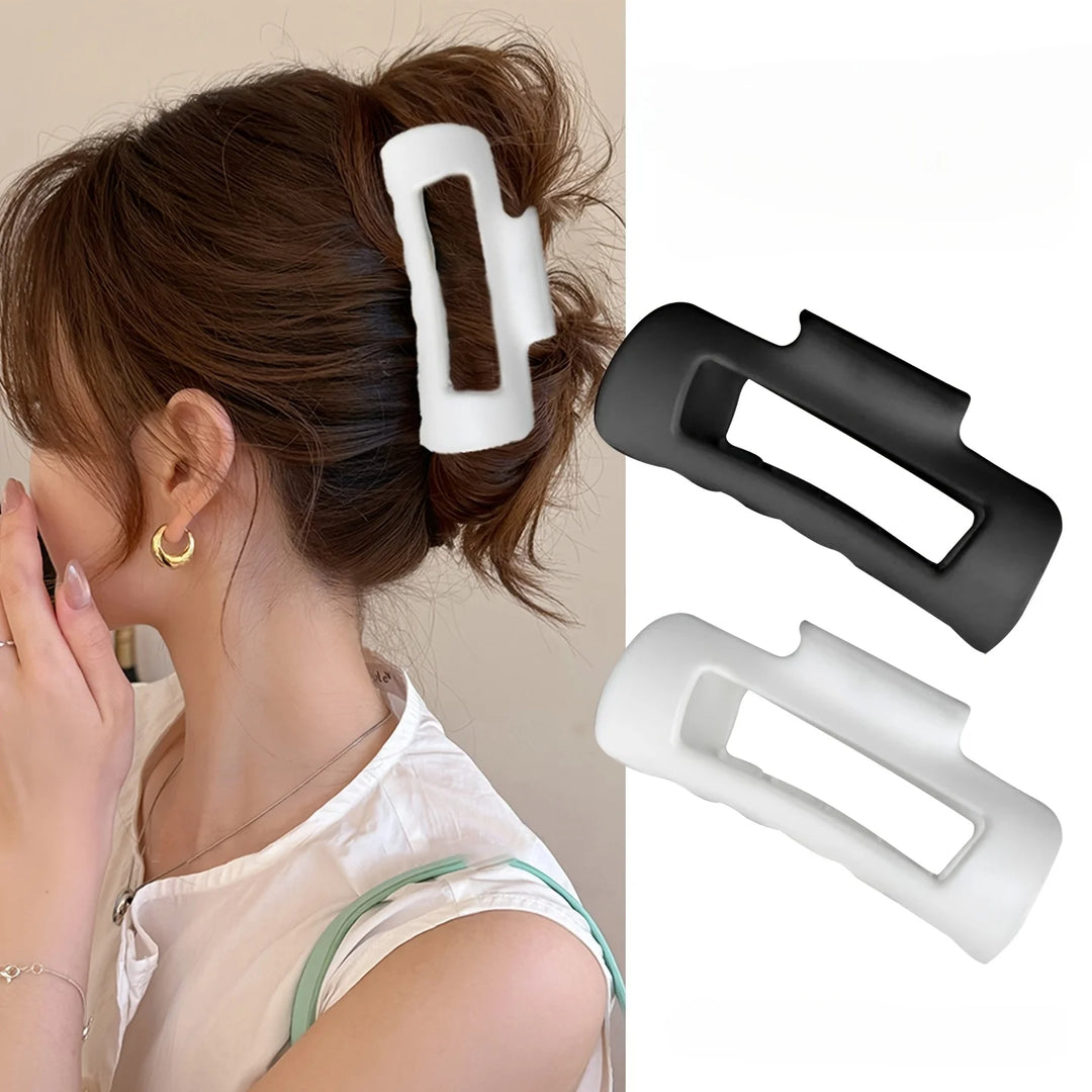 DARA | Silicone Shark Hair Clips, Anti-Slip Strong Grip, Unisex Elegant Hair Accessories, Suitable for Daily Use, Gym, Formal Occasions