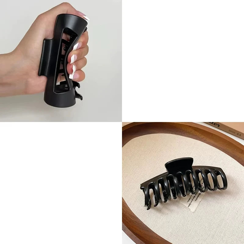 DARA | Silicone Shark Hair Clips, Anti-Slip Strong Grip, Unisex Elegant Hair Accessories, Suitable for Daily Use, Gym, Formal Occasions