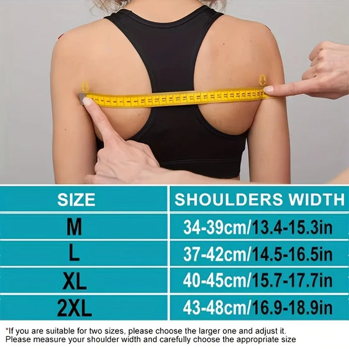 VYARA | Adjustable Back Shoulder Posture Corrector Belt, Clavicle Spine Supp VYARA | ort for Upper Back Neck, Breathable Body Reshaper Brace