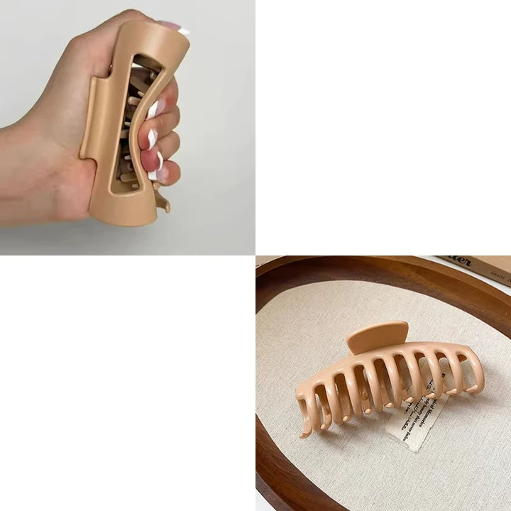 DARA | Silicone Shark Hair Clips, Anti-Slip Strong Grip, Unisex Elegant Hair Accessories, Suitable for Daily Use, Gym, Formal Occasions
