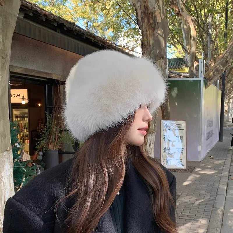 EVERLY | Luxe Faux Fur Hat