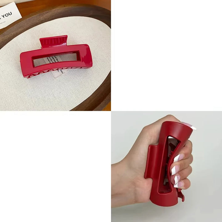 DARA | Silicone Shark Hair Clips, Anti-Slip Strong Grip, Unisex Elegant Hair Accessories, Suitable for Daily Use, Gym, Formal Occasions