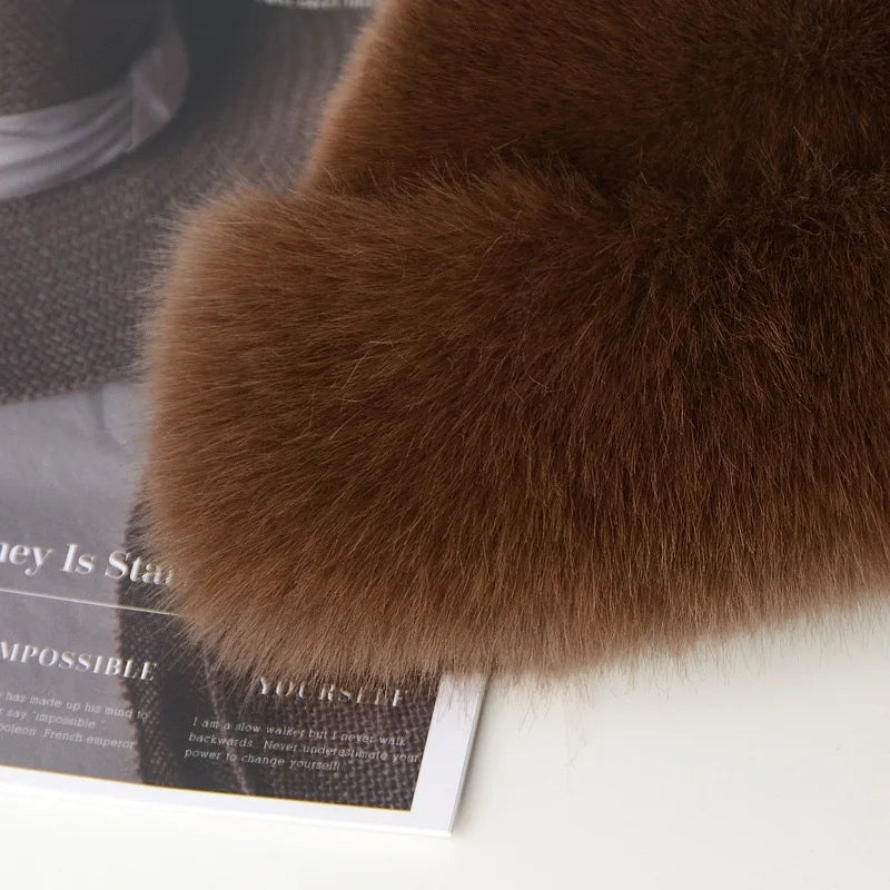 EVERLY | Luxe Faux Fur Hat