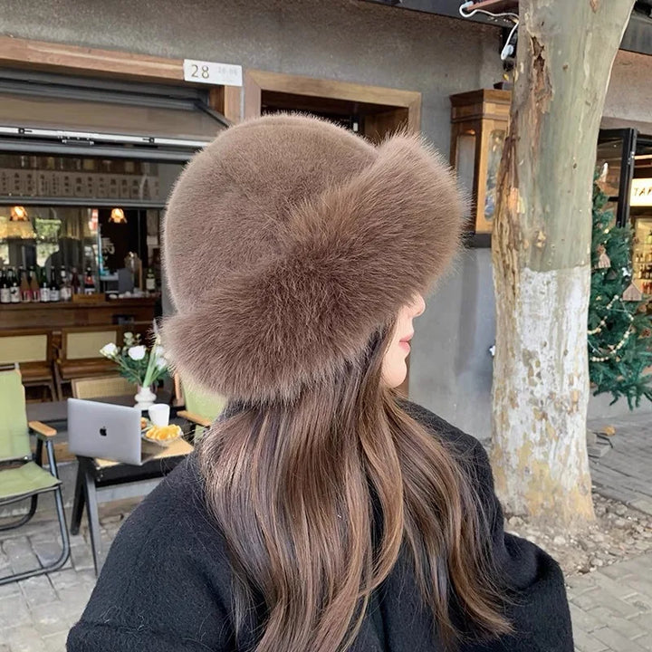 EVERLY | Luxe Faux Fur Hat
