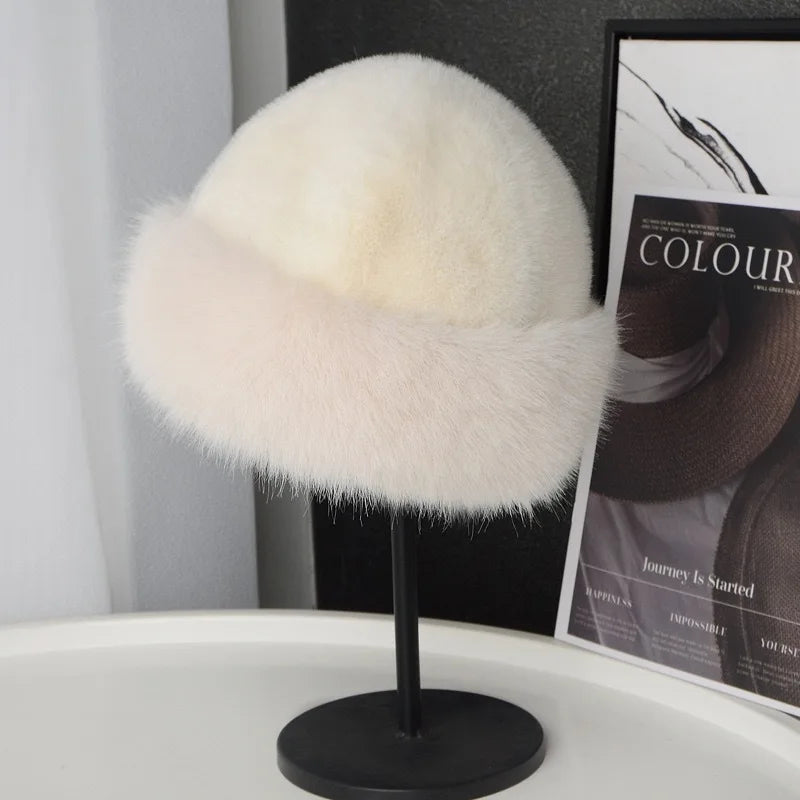 EVERLY | Luxe Faux Fur Hat