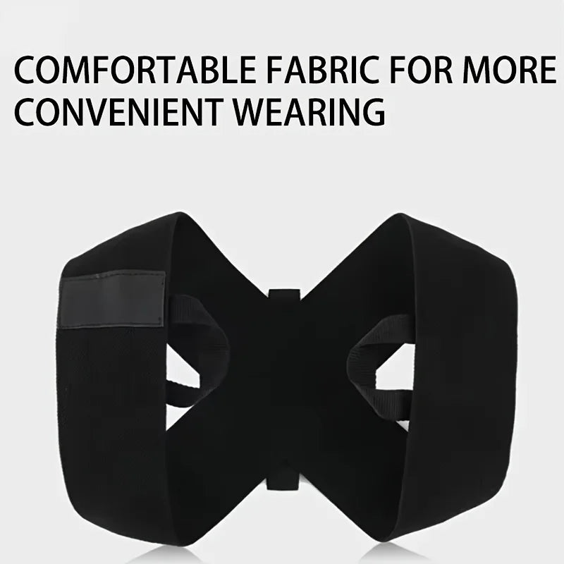 VYARA | Adjustable Back Shoulder Posture Corrector Belt, Clavicle Spine Supp VYARA | ort for Upper Back Neck, Breathable Body Reshaper Brace