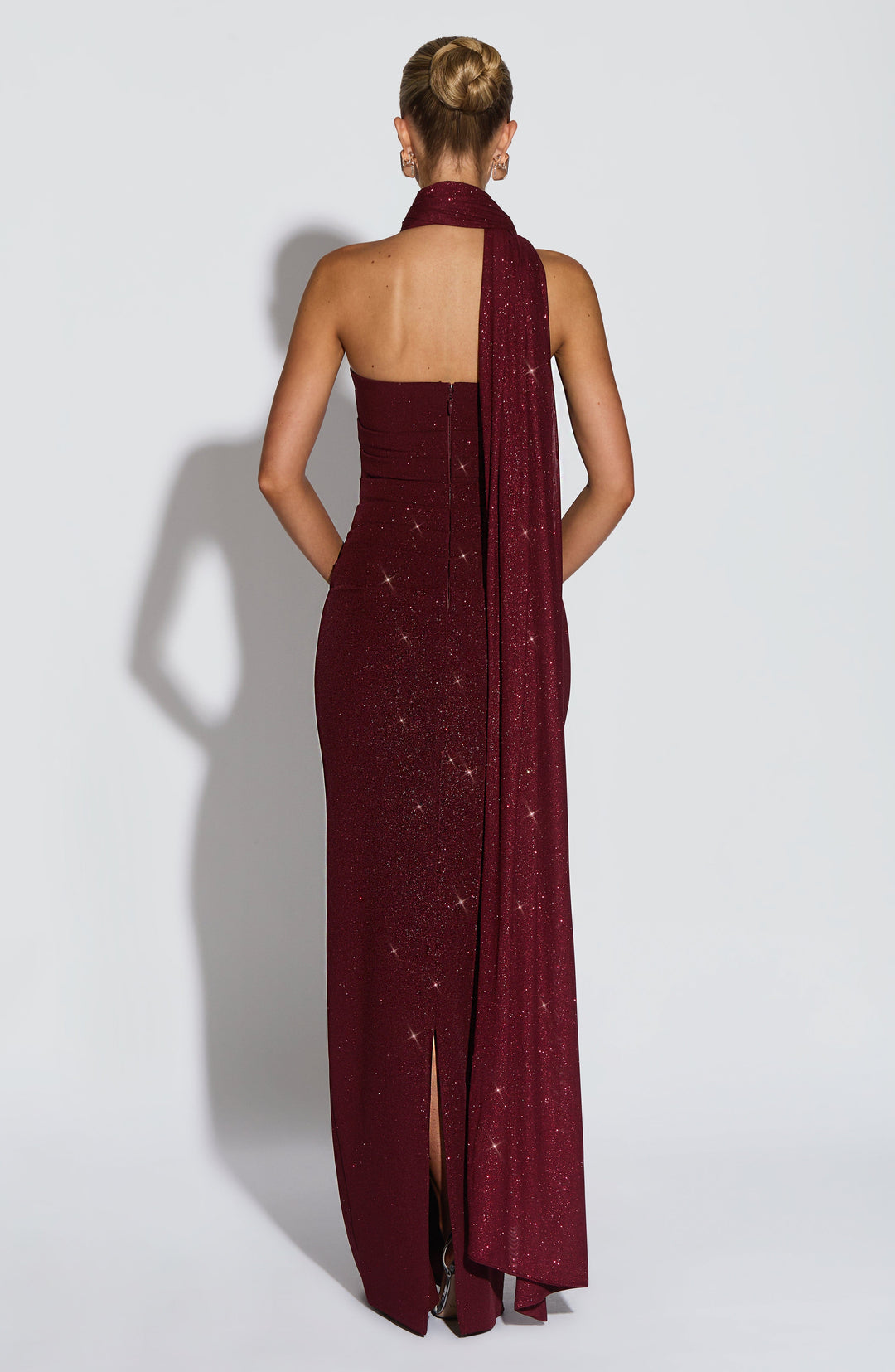 EMELLIA | Shawl - Wine Sparkle