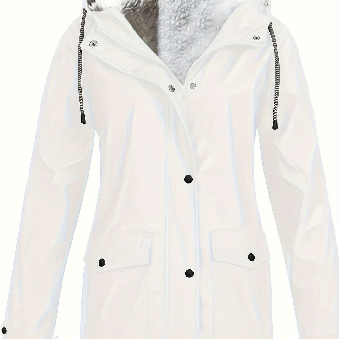 IZARA | Warm-Lined & Water-Resistant Hooded Parka Jacket