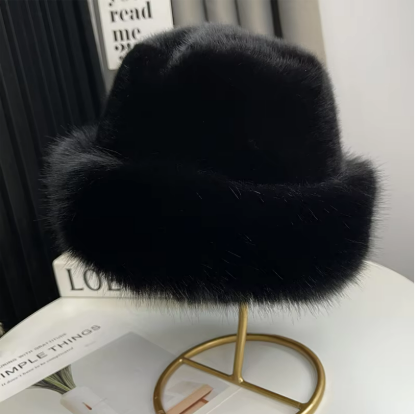 EVERLY | Luxe Faux Fur Hat