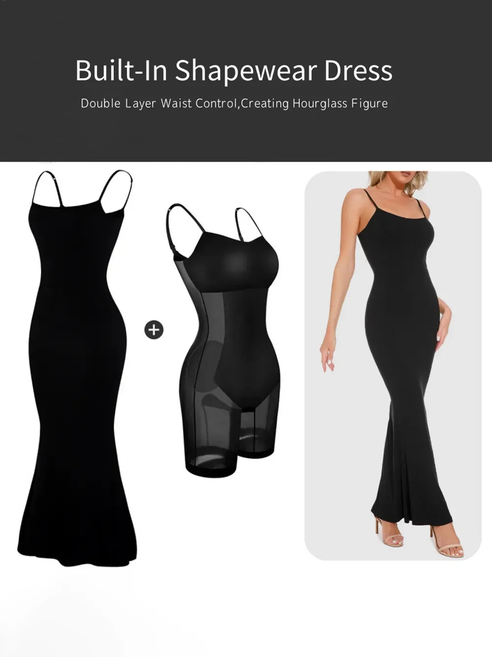 LUCA | Basic Bae Built-In Shapewear Sleeveless Maxi Dress
