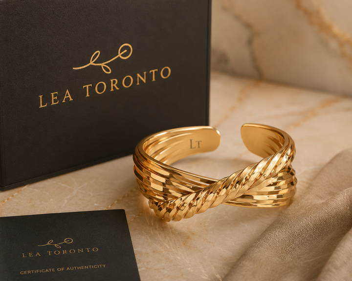 LAYLA | Twisted Multi Layer Cuff Bracelet