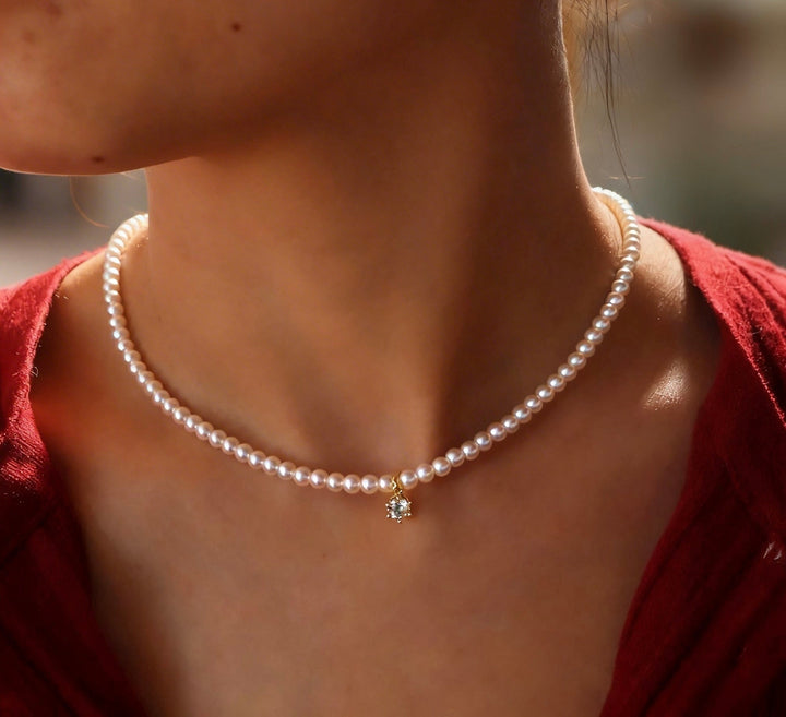 VIVIAN | Mosinate Pearl Necklace