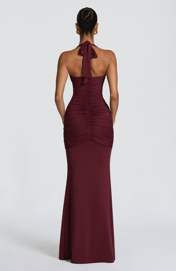 VERO | Maxi Dress - Cherry Lacquer