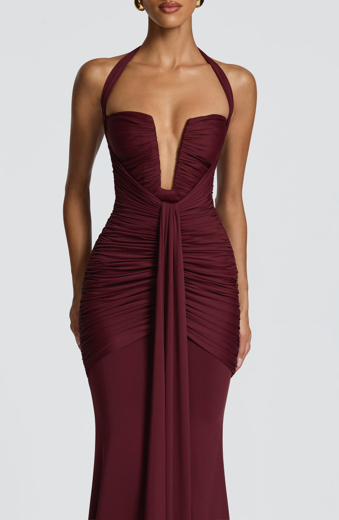 VERO | Maxi Dress - Cherry Lacquer